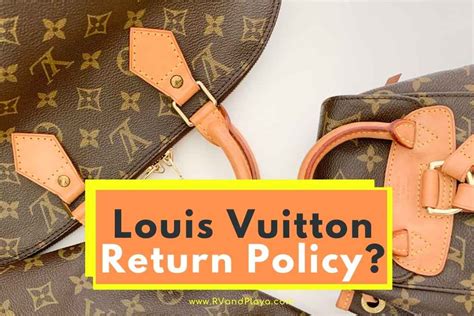 recup louis vuitton|louis vuitton return policy.